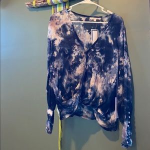 Tye-dye blouse